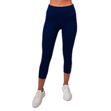 inPhorm NYC Zone Capri Legging - Ink/Silver