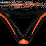 Adidas Padel Racket Adipower CTRL Team 3.3 Black Orange - Precision and Control