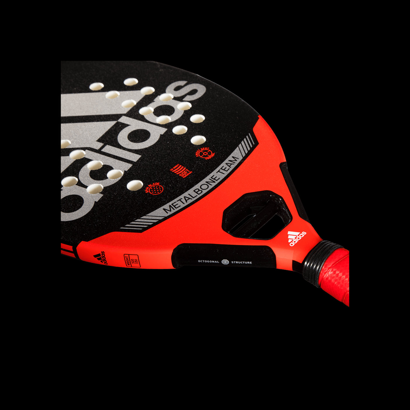 Adidas Beach Tennis Racket BT Metalbone Team H24 Red - Superior Control and Durability