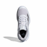 Adidas Courtquick Women Padel Shoes | White & Silver