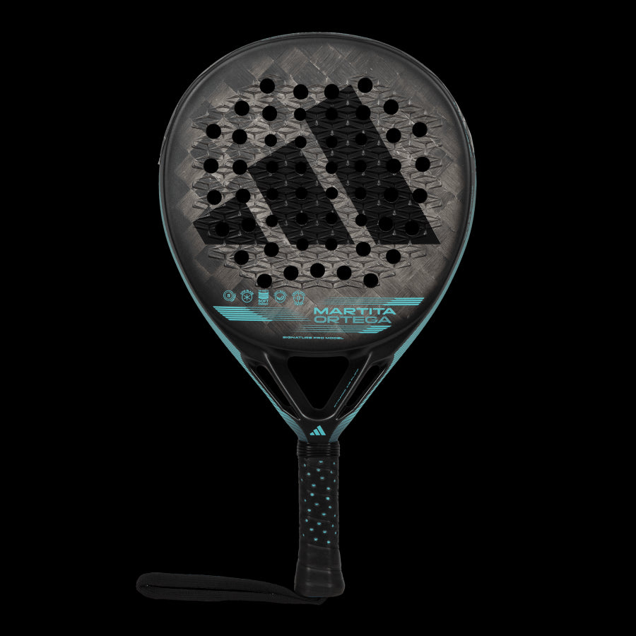 Adidas Padel Racket Cross It Light Black Pulse Aqua - Marta Ortega