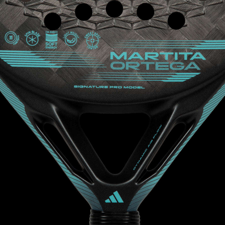 Adidas Padel Racket Cross It Light Black Pulse Aqua - Marta Ortega