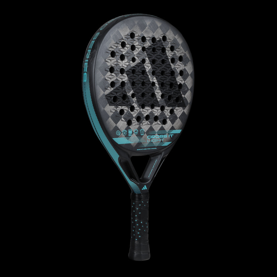 Adidas Padel Racket Cross It Light Black Pulse Aqua - Marta Ortega