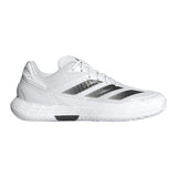 Adidas Defiant Speed 2 Men Padel Shoes | White & Black & Grey