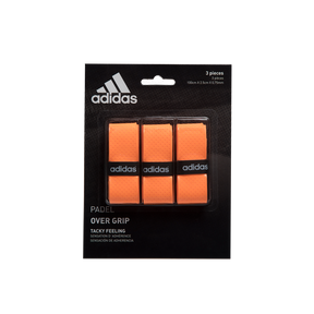 Adidas Overgrips Padel Tennis Pickleball Accessory Pack of 3 Units Orange