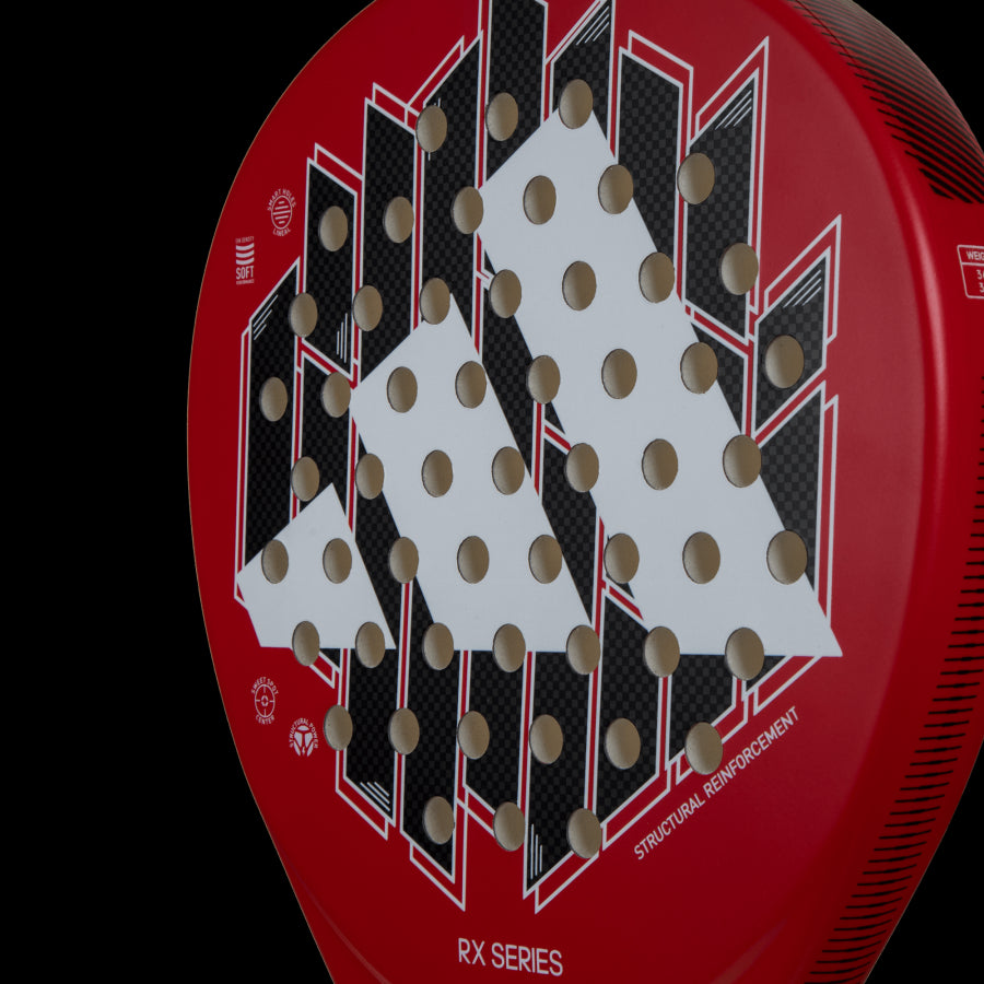 Adidas Padel Racket RX Series Red Solar Red - Engineered for Power and Control