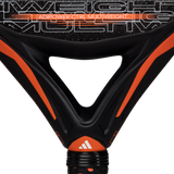 Adidas Padel Racket Adipower Multiweight CTRL 3.3 Black Orange - Adjustable Weight for Personalized Performance