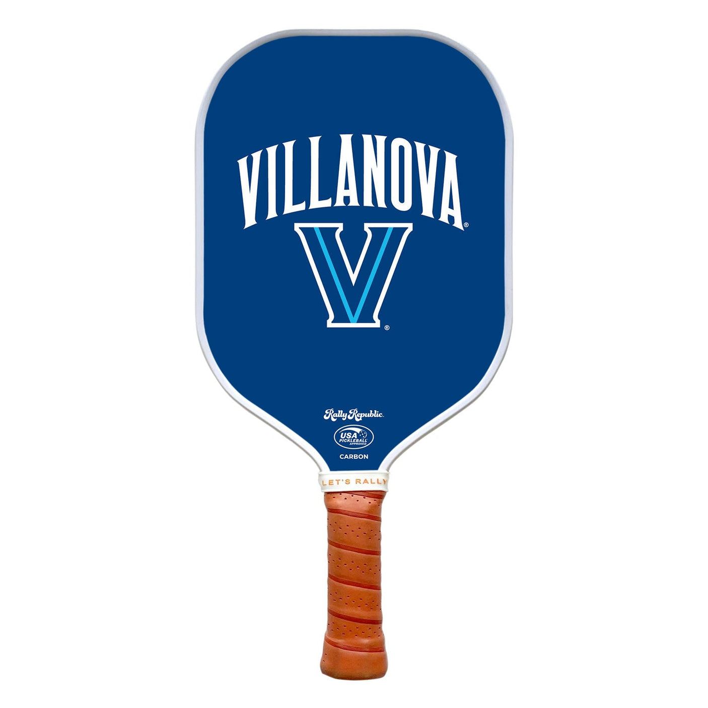 Rally Republic PIckleball Paddle - Villanova Wildcats Dark Blue Villanova Mark