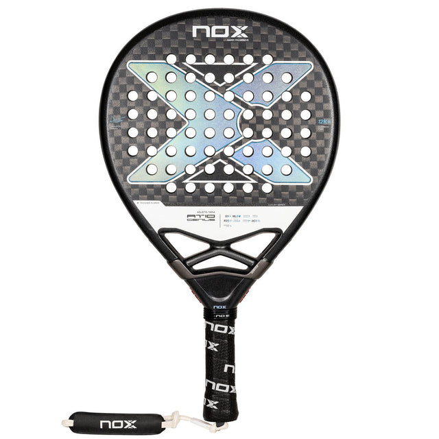 Agustin Tapia Nox Padel Racket At 10 Luxury Genius 12k 2024 White