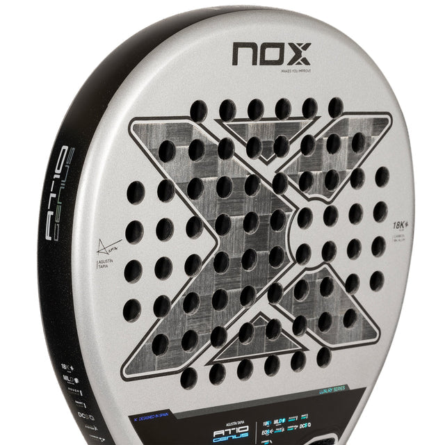 Nox Padel Racket AT10 Genius 18K 2024 by Agustin Tapia