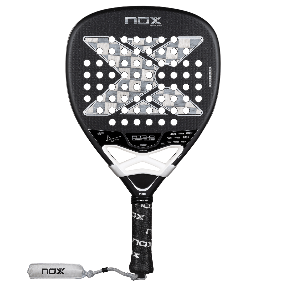 NOX AT10 Genius Attack 18K Alum 2026 padel racket