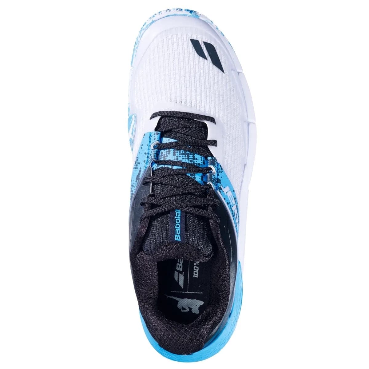 Zapatillas de pádel Babolat Movea 2 para hombre | Blanco y cian