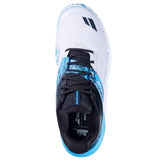 Zapatillas de pádel Babolat Movea 2 para hombre | Blanco y cian