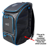 Mochila de remo Oktō Pro Elite | Negro y azul