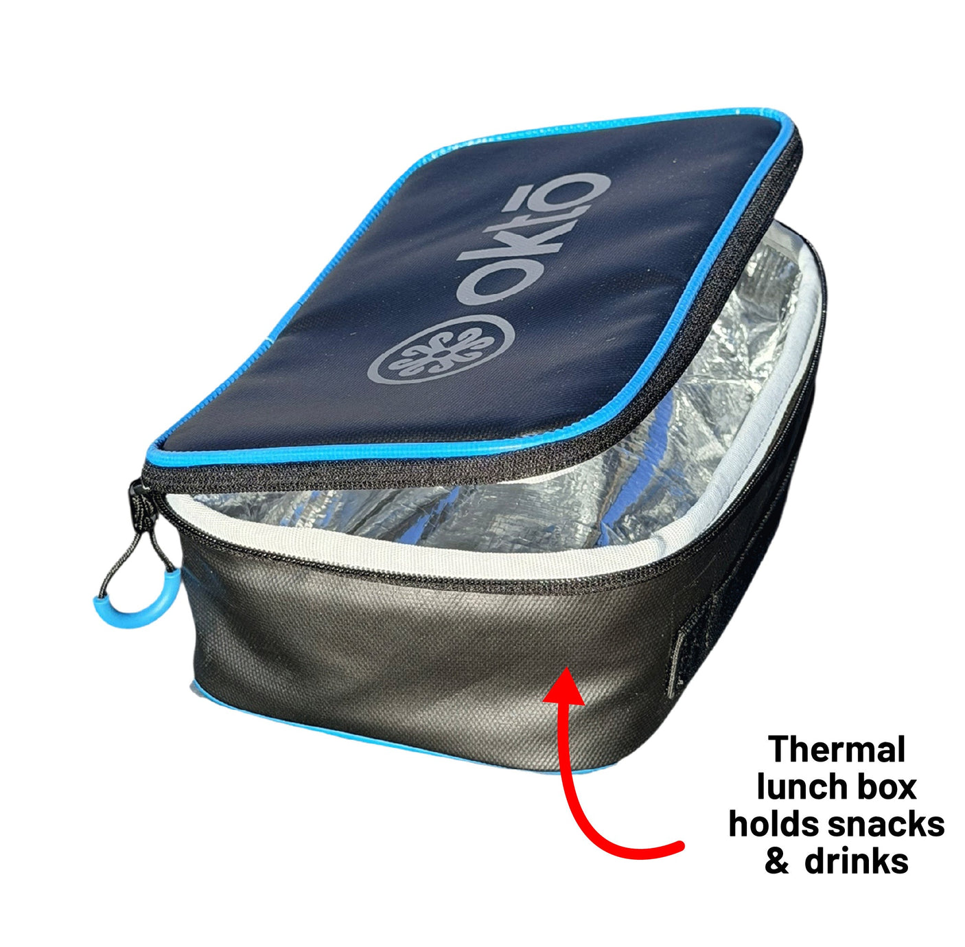 Mochila de remo Oktō Pro Elite | Negro y azul