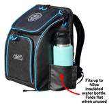 Mochila para deportes de remo Oktō Rec Lite | Negro y azul