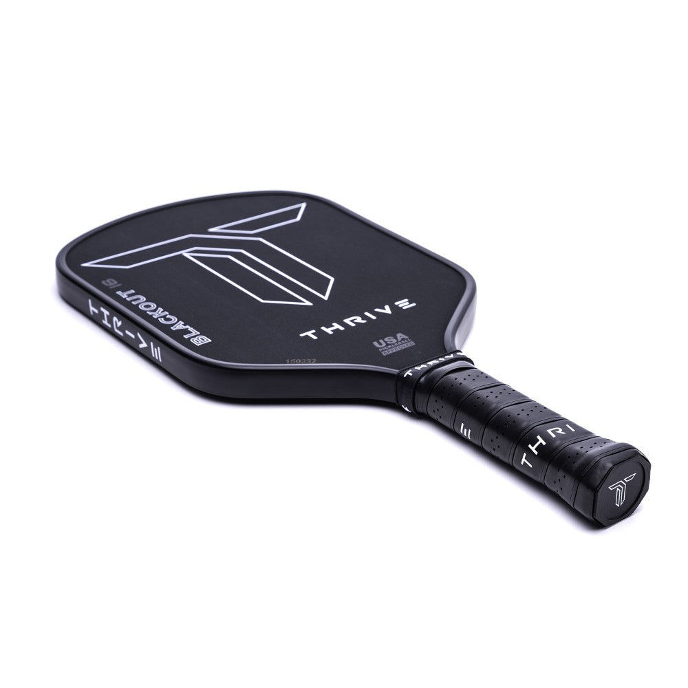 Thrive Pickleball Blackout Pickleball Paddle | POWER SERIES