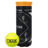 Nox Padel Balls Nox Padel Balls Pro Titanium 3Ball Can