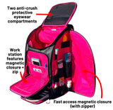 Oktō Pro Elite Paddle Sports Backpack | Black & Pink