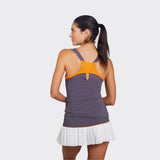 Top Hera gris oscuro