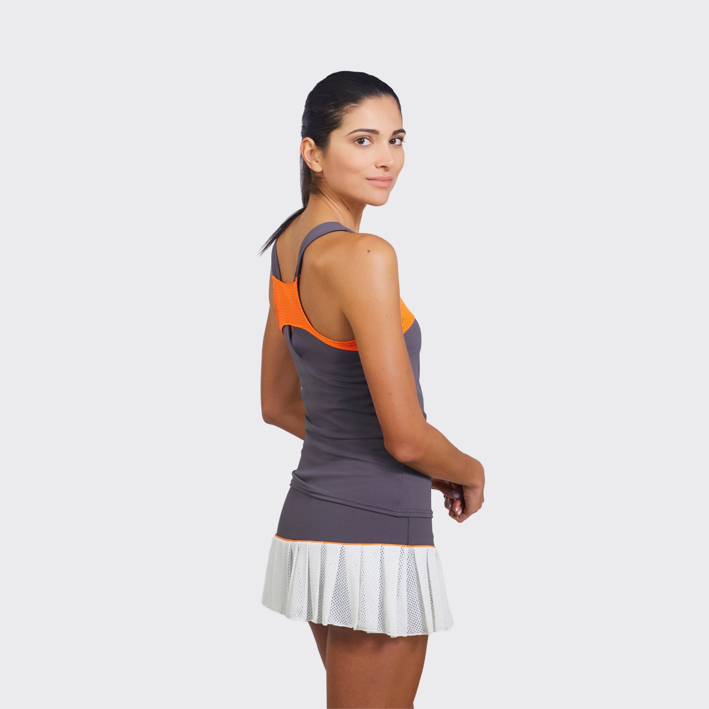 Top Hera gris oscuro