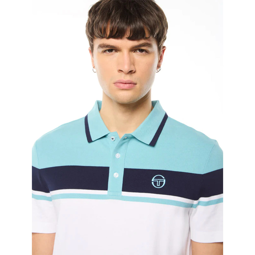 Sergio Tacchini Damarindo Polo | Brilliant White