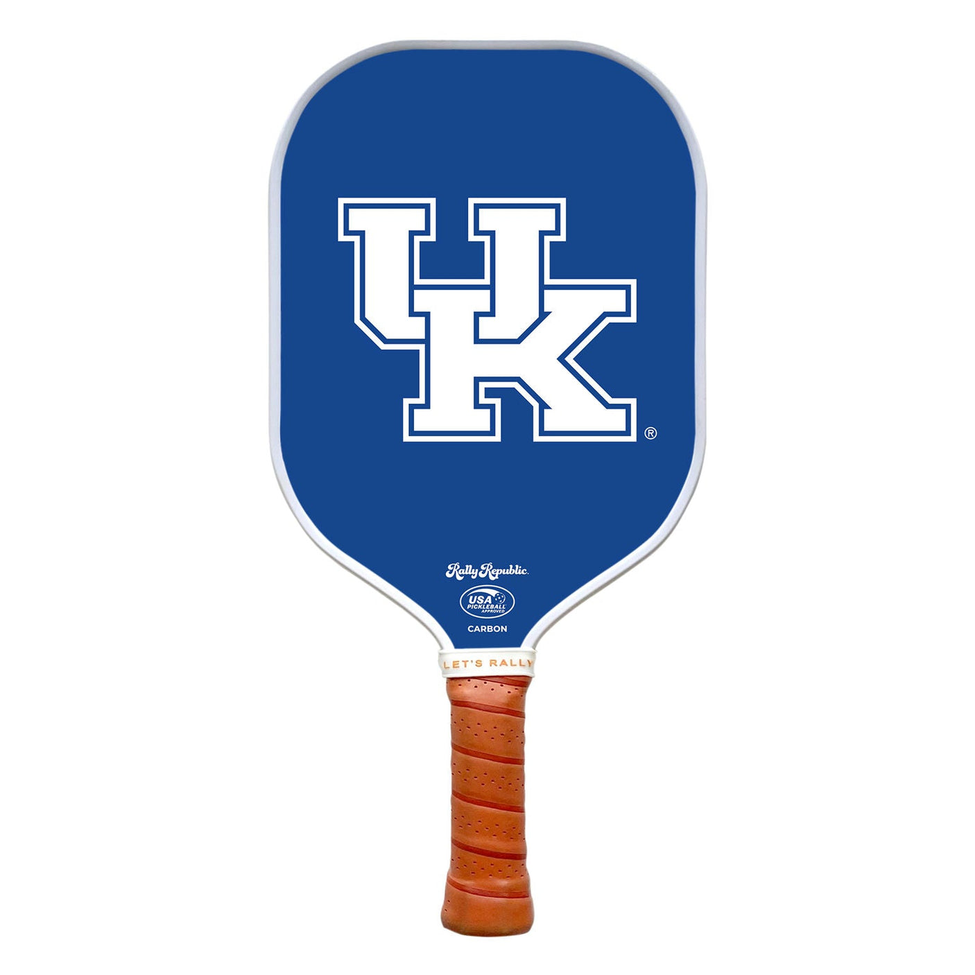 Rally Republic PIckleball Paddle - Kentucky Wildcats UK Blue Interlocking UK