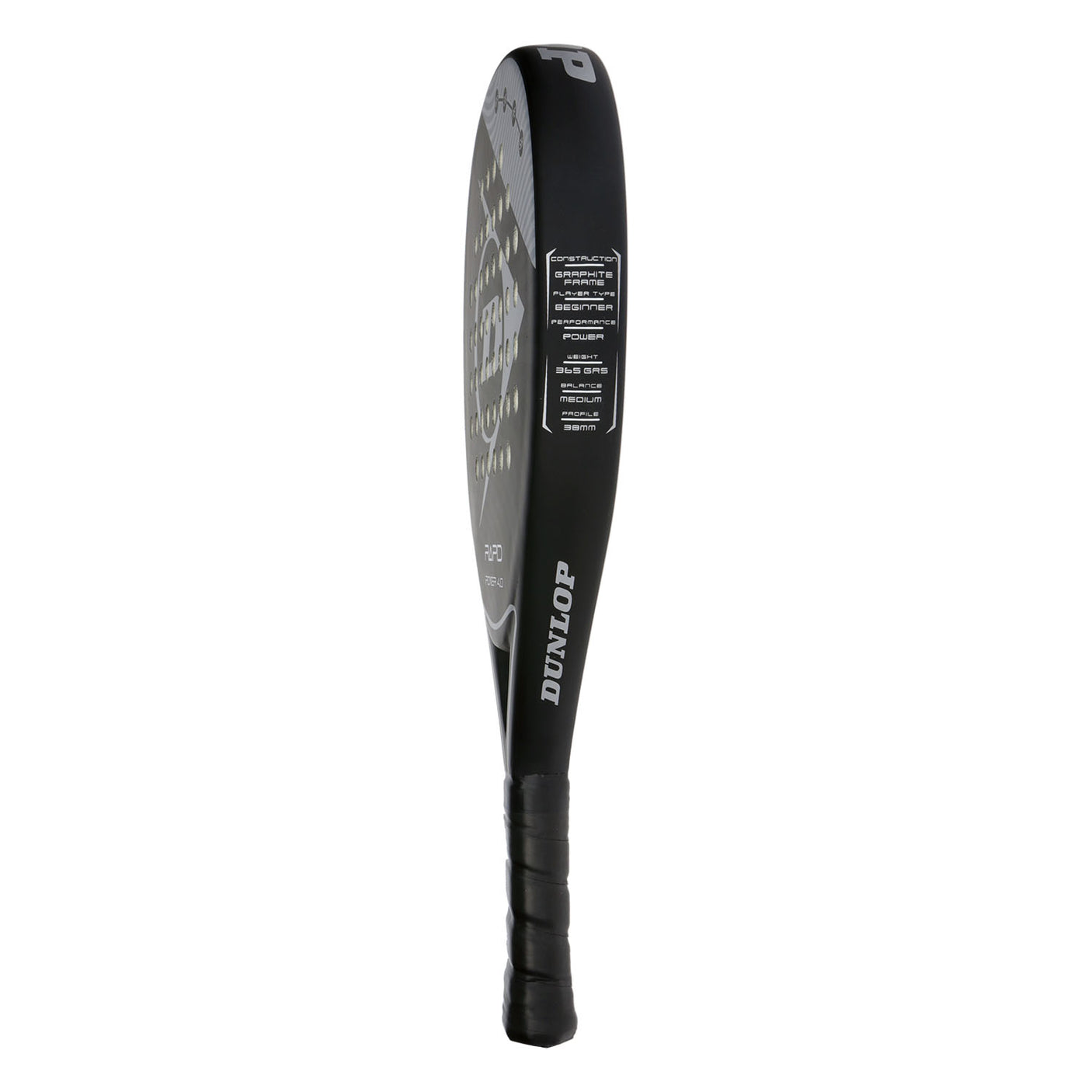 Dunlop Rapid Power 4.0 Raqueta de Padel - Black/Silver