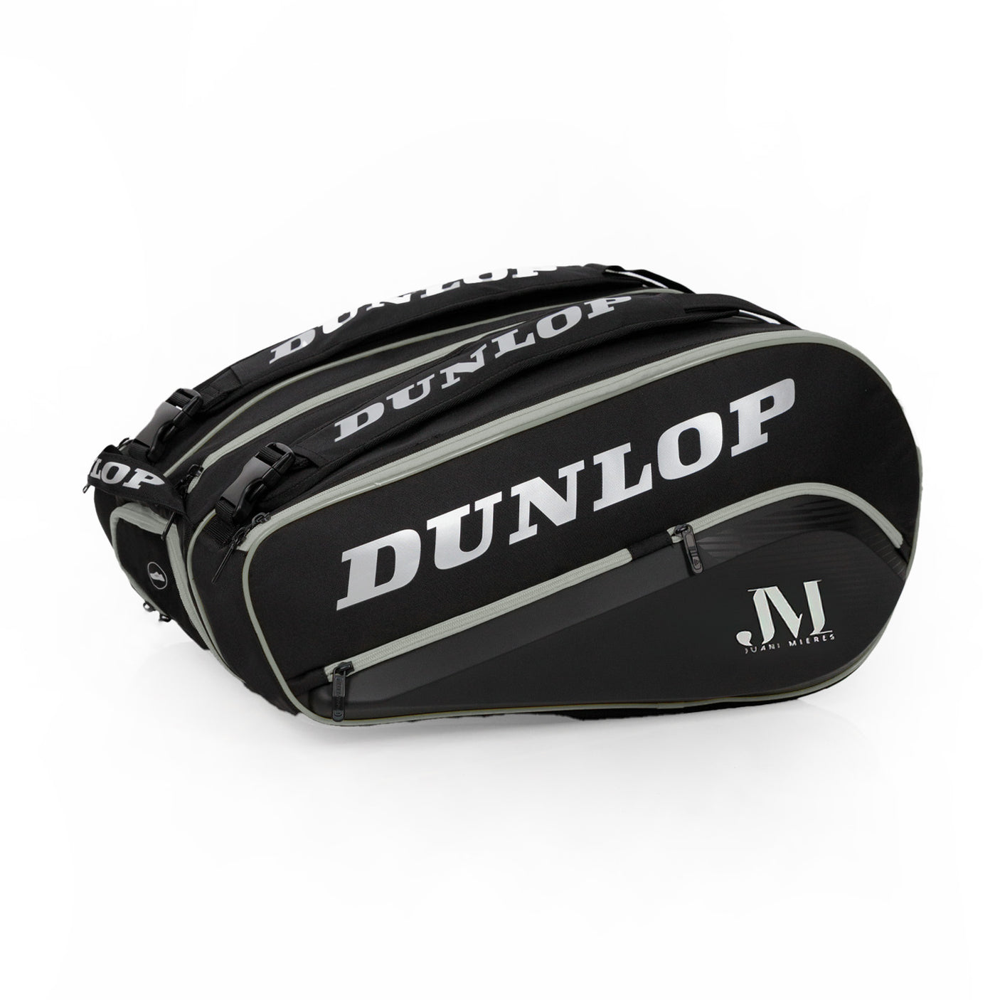 Dunlop Elite Thermo 2.0 Padel Bag By Juani Mieres - Black & Silver