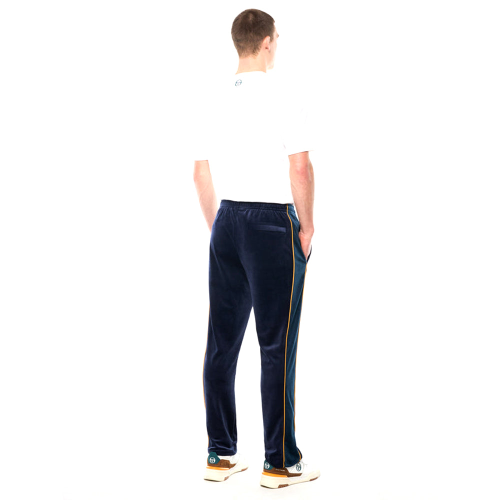 Pantalón de chándal Sergio Tacchini Forato Velour | Azul marino