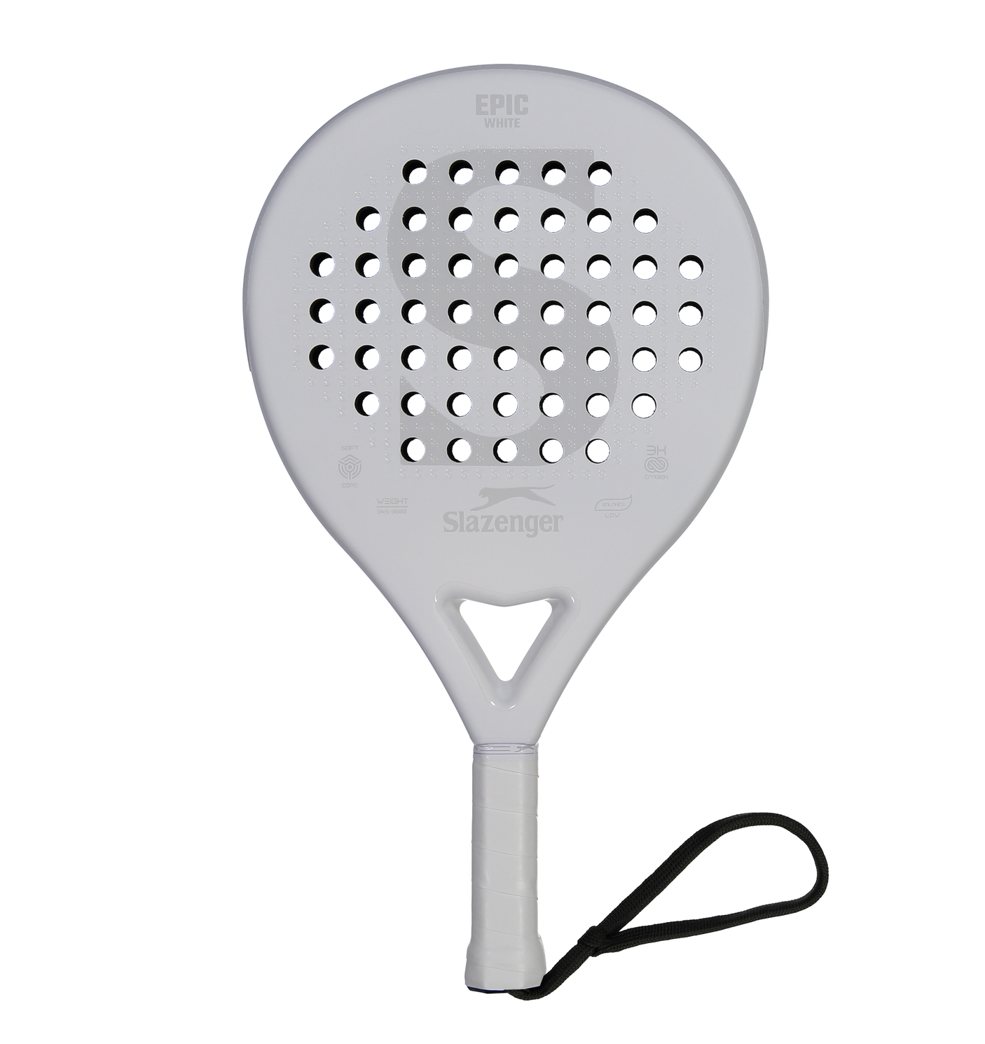 Slazenger Padel Racket Panther Series Epic White