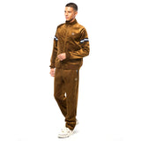 Chaqueta de chándal Cordurato de Sergio Tacchini | Marrón Bronce