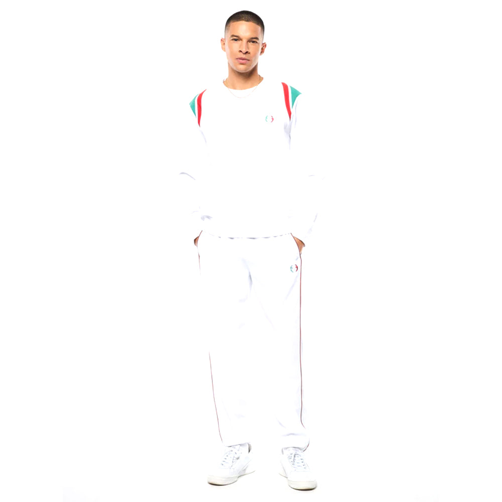 Sergio Tacchini Eredita Crewneck | Blanco Brillante