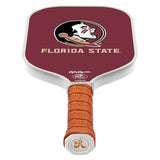 Rally Republic PIckleball Paddle - Florida State Seminoles Garnet Head Mark