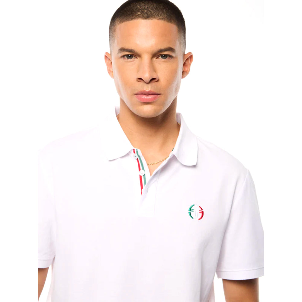 Polo Sergio Tacchini Eredita | Blanco brillante
