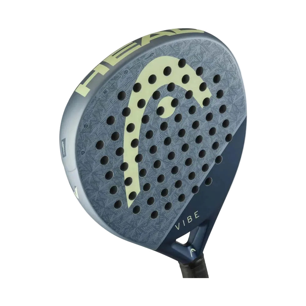 Pala de pádel Head Vibe 2026 - Azul y amarillo
