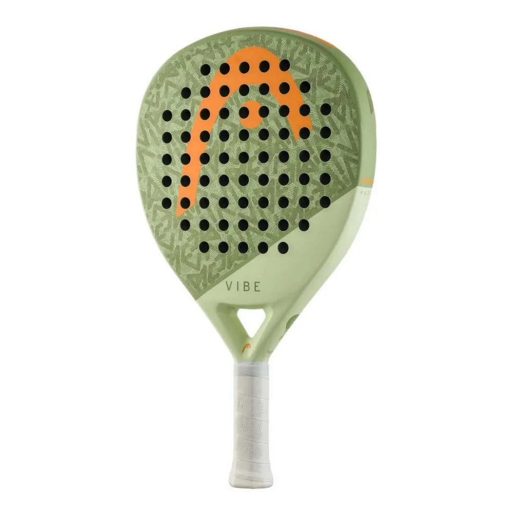 Pala de pádel Head Vibe 2026 - Verde y naranja