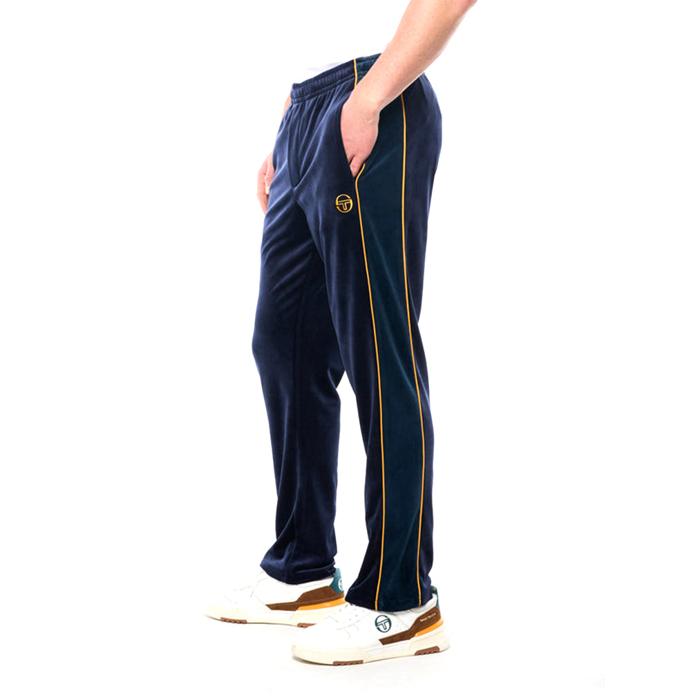 Pantalón de chándal Sergio Tacchini Forato Velour | Azul marino