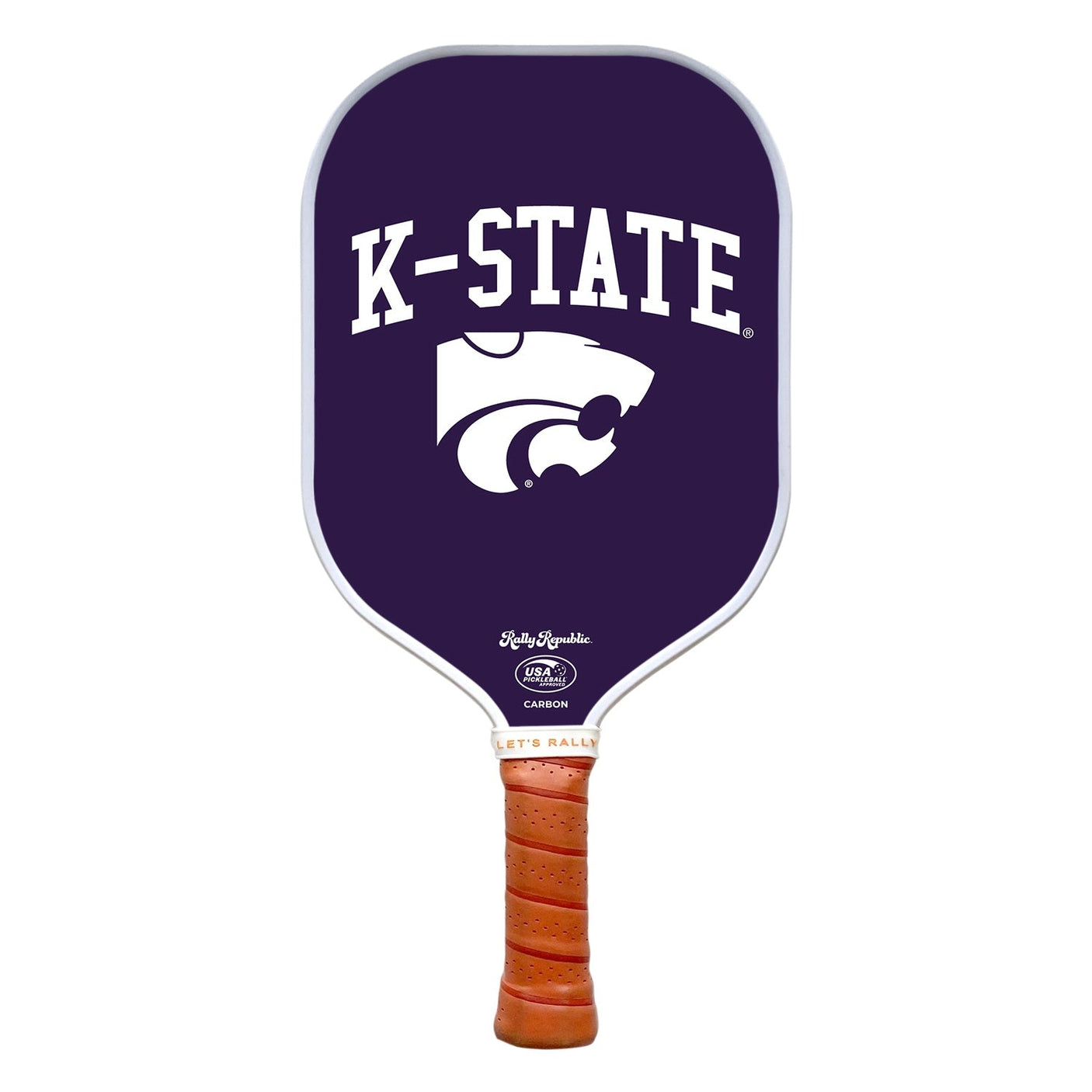 Rally Republic PIckleball Paddle - Kansas State Wildcats K-State Purple Powercat