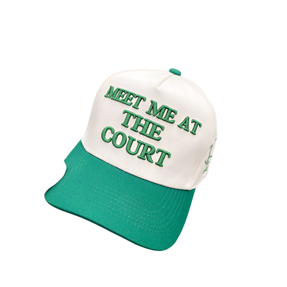 Luxe Pickleball Hat Meet Me At The Court