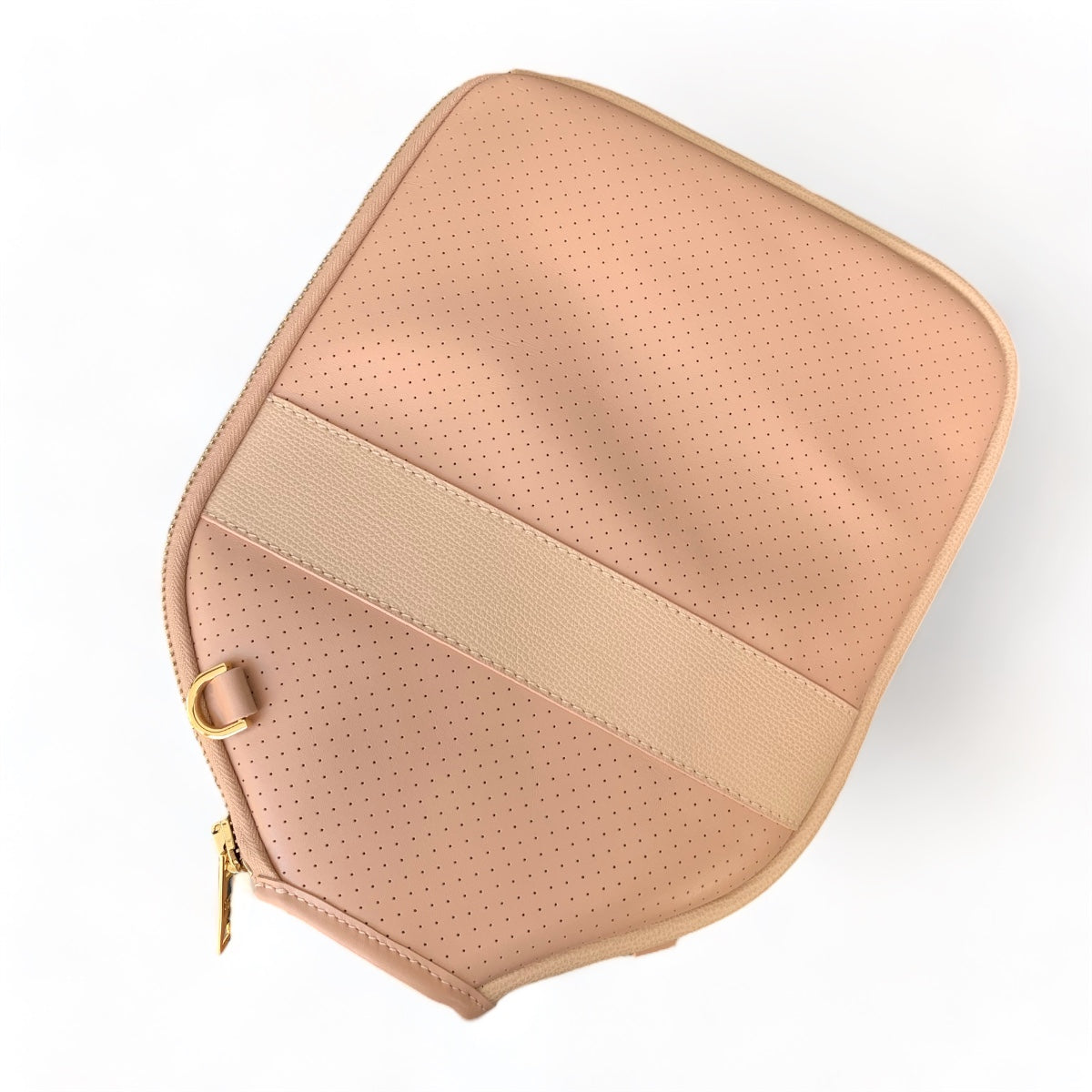 Fenix Sportier “The Addict” Leather Pickleball Bag - Blush/Gold