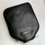Fenix Sportier “The Addict” Leather Pickleball Bag - Black/Gunmetal