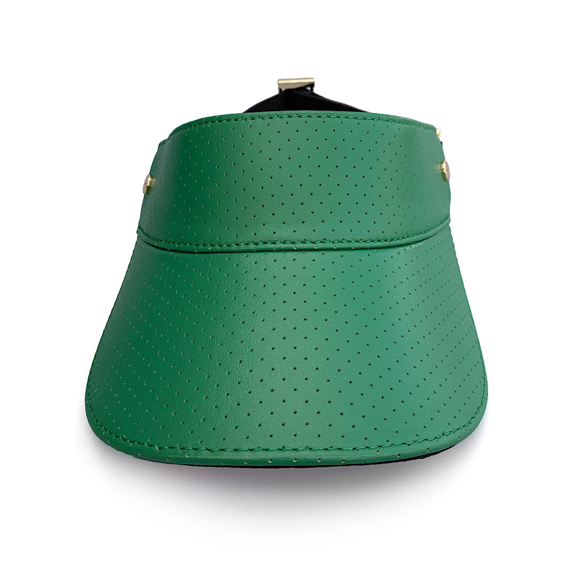 Fenix Sportier The Leather Visor - Court Green/Navy & Gold