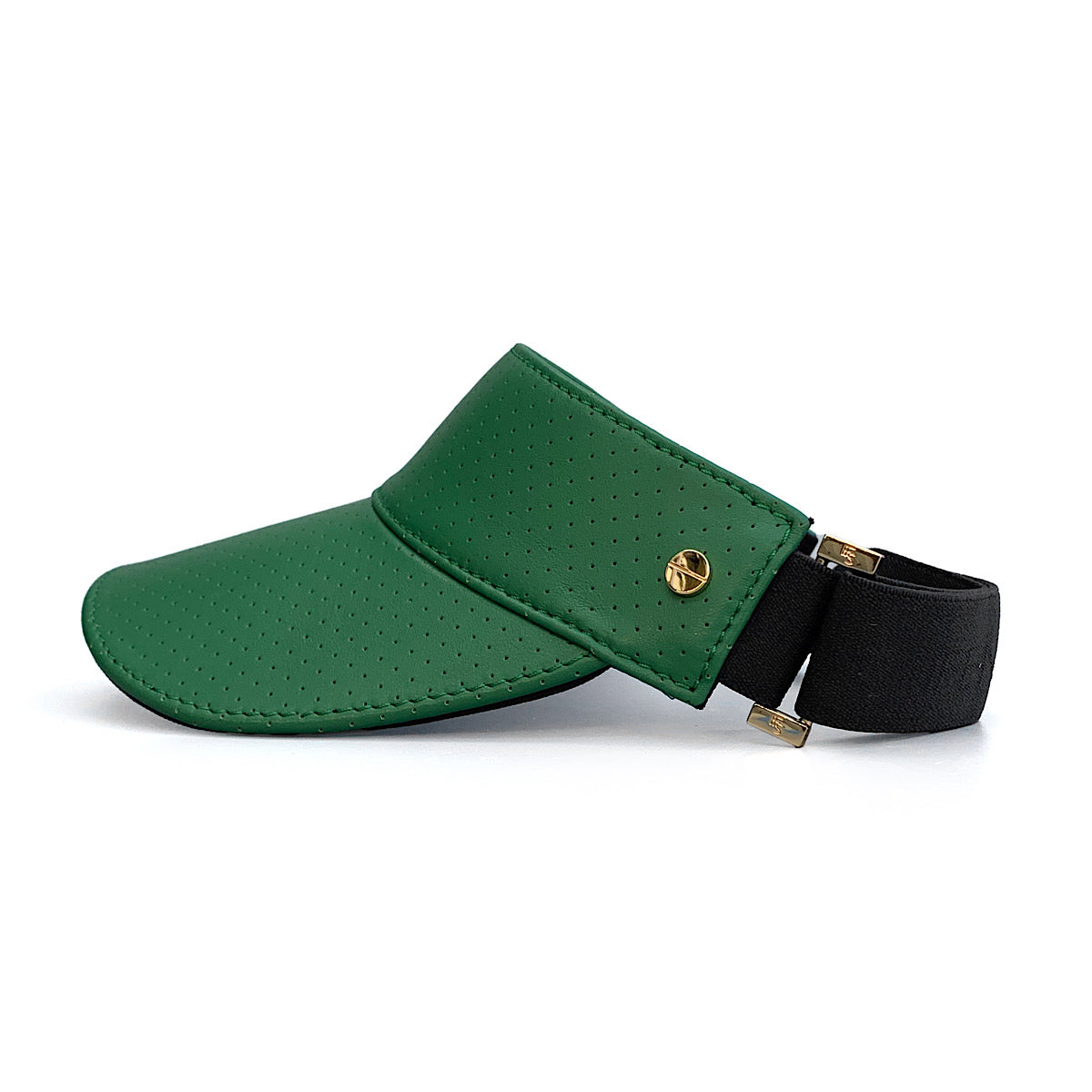 Fenix Sportier The Leather Visor - Court Green/Navy & Gold