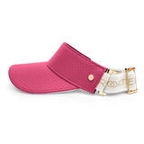 Fenix Sportier The Leather Visor - Flamingo Pink & Gold