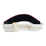 Fenix Sportier The Leather Visor - Flamingo Pink & Gold