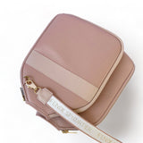 Fenix Sportier “The Addict” Leather Pickleball Bag - Blush/Gold