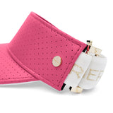 Fenix Sportier The Leather Visor - Flamingo Pink & Gold
