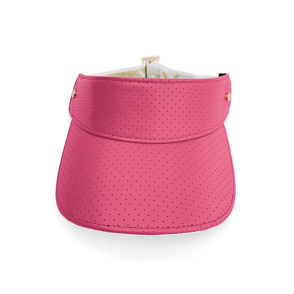 Fenix Sportier The Leather Visor - Flamingo Pink & Gold