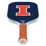 Rally Republic PIckleball Paddle - Illinois Fighting Illini Blue Orange Block I